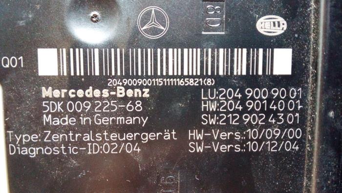 Módulo de confort Mercedes C-Klasse