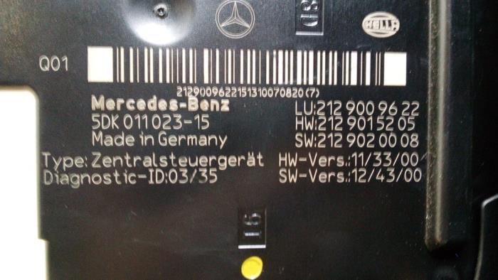 Komfort-Modul Mercedes E-Klasse