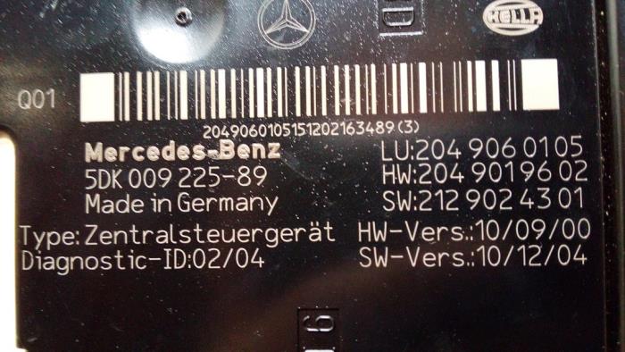 Módulo de confort Mercedes C-Klasse