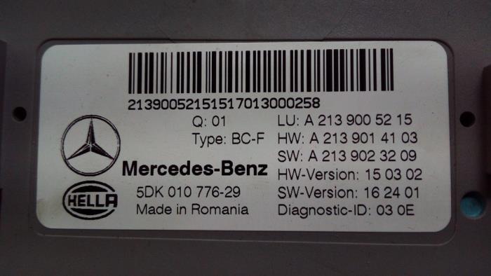 Módulo de confort Mercedes E-Klasse