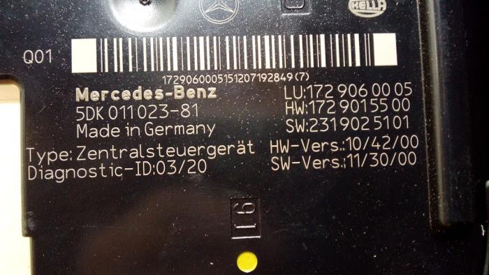 Module confort Mercedes SLK