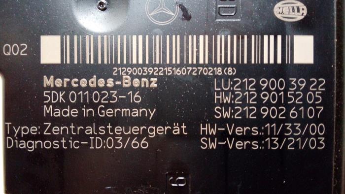 Komfort-Modul Mercedes E-Klasse