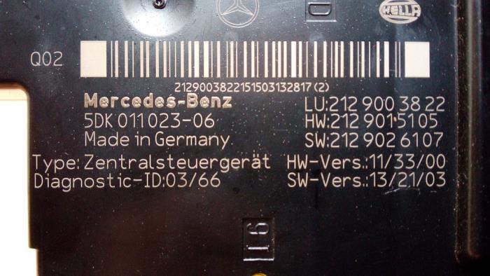 Module confort Mercedes E-Klasse