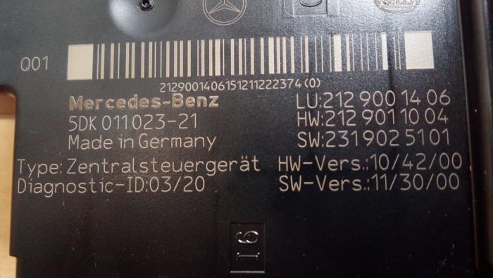 Module confort Mercedes E-Klasse