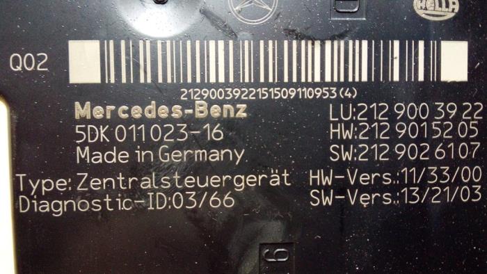 Comfortmodule Mercedes E-Klasse