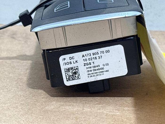 Multi-functional window switch Mercedes SL