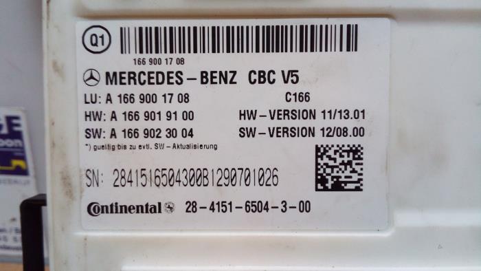 Módulo de confort Mercedes GLE