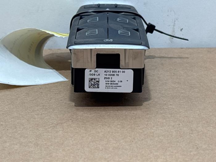 Multi-functional window switch Mercedes E-Klasse