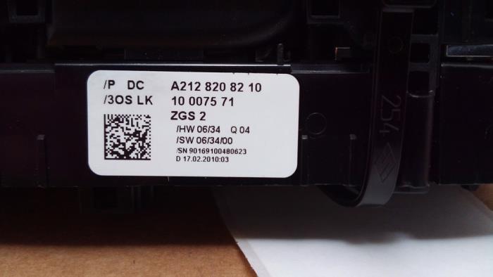 Interruptor combinado de ventanillas Mercedes E-Klasse