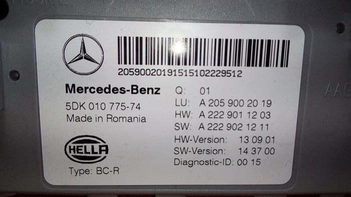 Module confort Mercedes C-Klasse