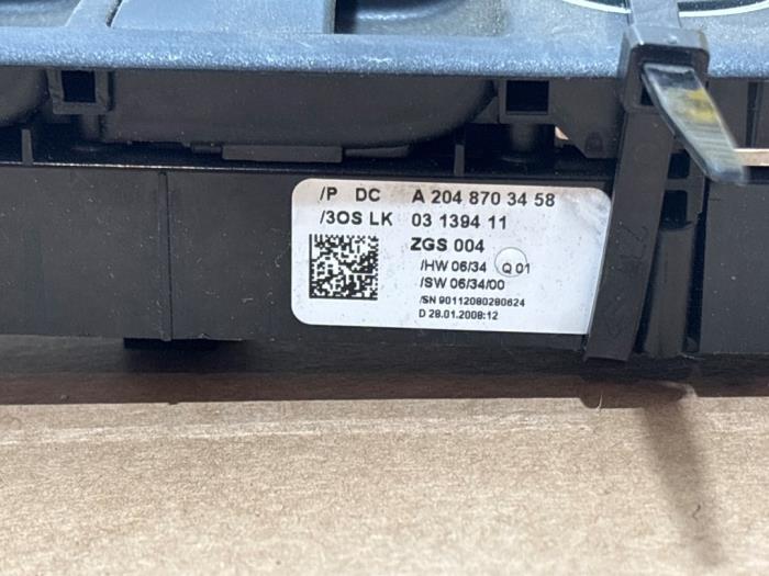 Multi-functional window switch Mercedes E-Klasse