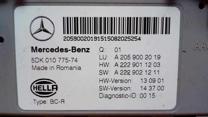 Module confort Mercedes C-Klasse