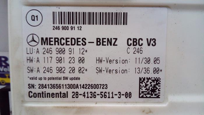 Module confort Mercedes B-Klasse