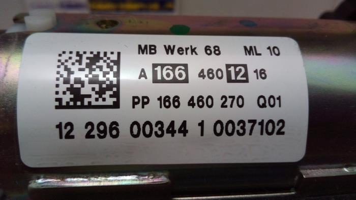 Steering column housing complete Mercedes ML-Klasse