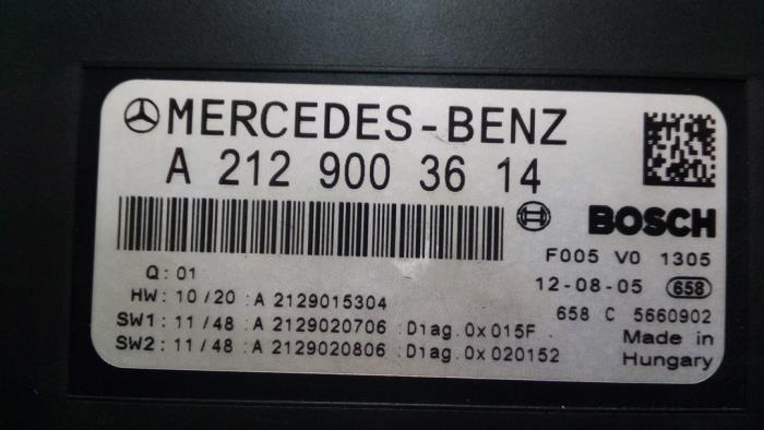 Module confort Mercedes E-Klasse