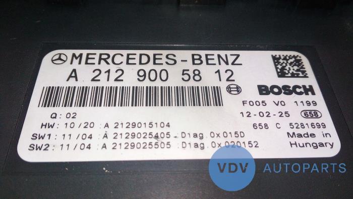 Comfort Module van een Mercedes-Benz C (C204) 2.2 C-220 CDI 16V BlueEfficiency 2012