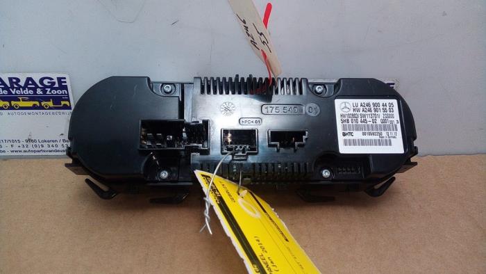 Panneau de commandes chauffage Mercedes A-Klasse