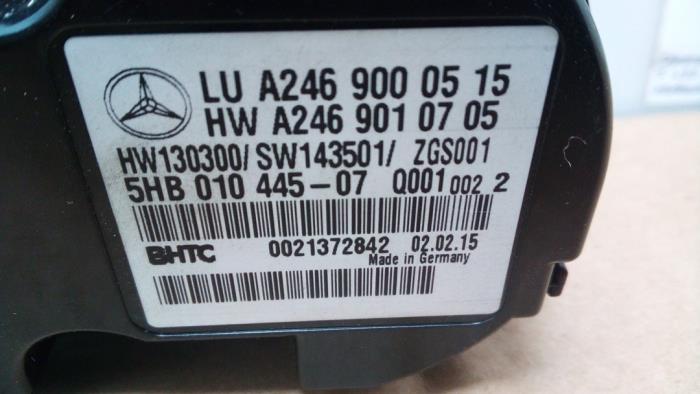 Panneau de commandes chauffage Mercedes A-Klasse