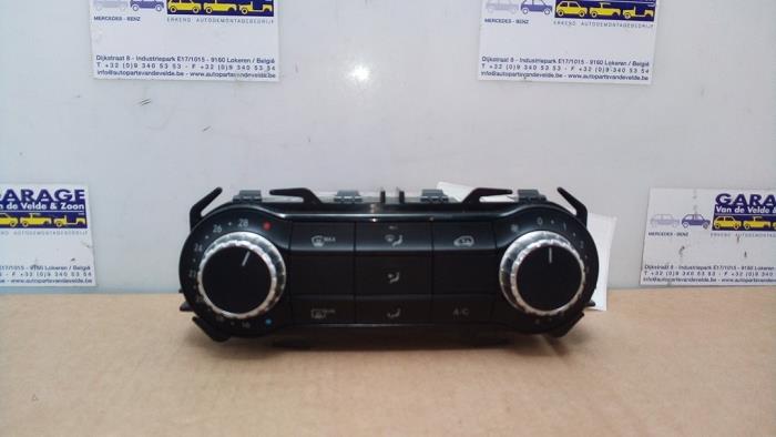 Panneau de commandes chauffage Mercedes A-Klasse