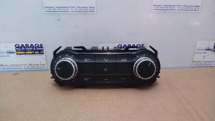 Panneau de commandes chauffage Mercedes A-Klasse