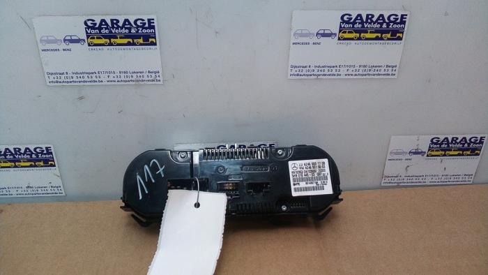 Panneau de commandes chauffage Mercedes A-Klasse