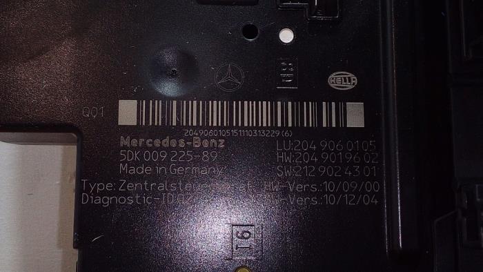 Módulo de confort Mercedes C-Klasse