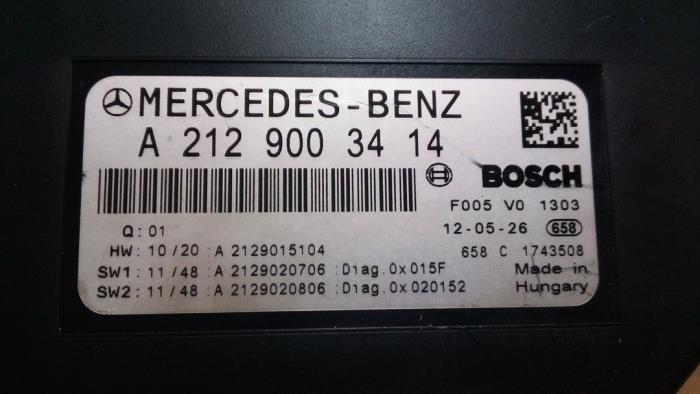 Módulo de confort Mercedes C-Klasse