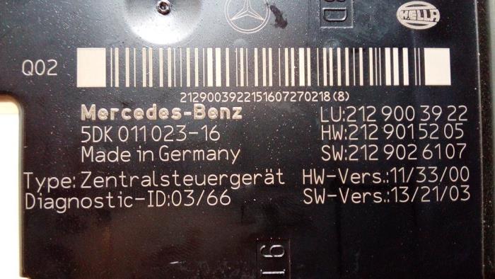 Module confort Mercedes E-Klasse