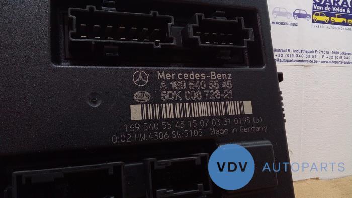 Comfort Module van een Mercedes-Benz A (W169) 2.0 A-180 CDI 16V 5-Drs. 2012