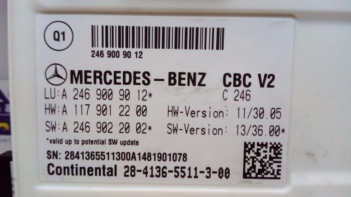 Komfort-Modul Mercedes B-Klasse