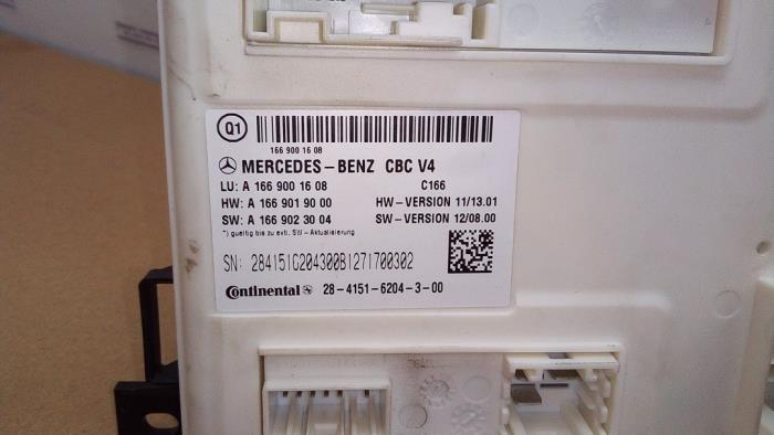 Módulo de confort Mercedes A-Klasse