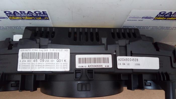 Odometer KM Mercedes C-Klasse