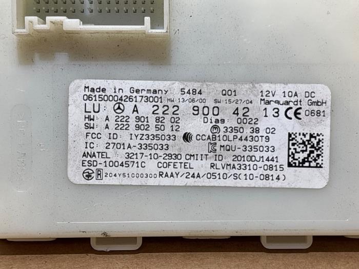 Entrée sans clé - Antenne Mercedes C-Klasse