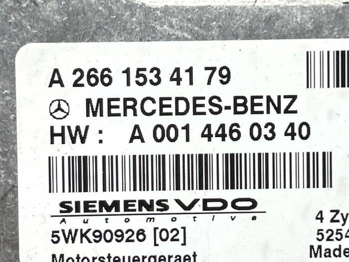 Ignition lock + computer Mercedes A-Klasse