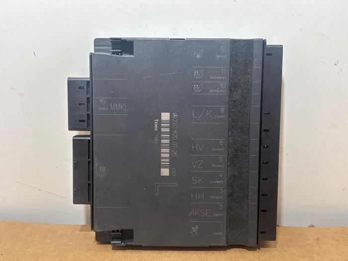 Sterownik fotela Mercedes S-Klasse