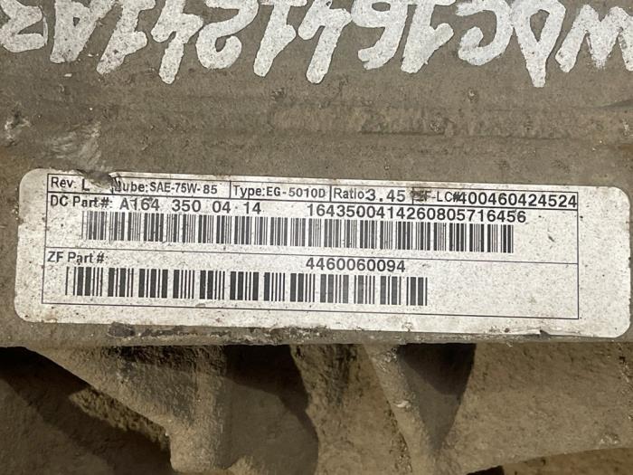 Differential hinten Mercedes ML-Klasse