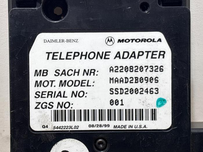 Módulo de teléfono Mercedes SL