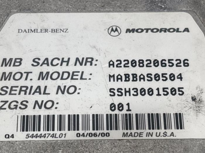 Phone module Mercedes CLK