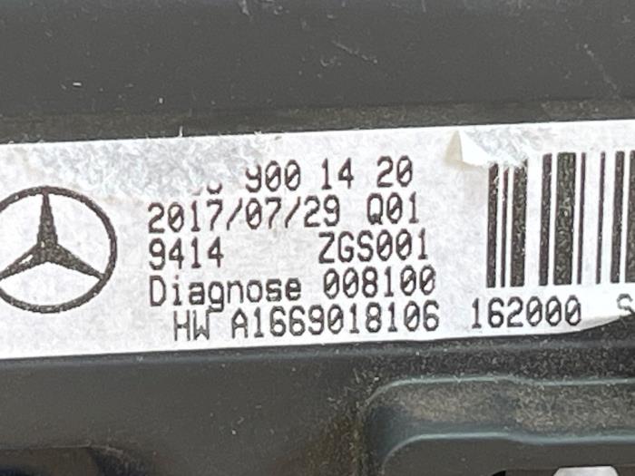 Navigation Display Mercedes GLE