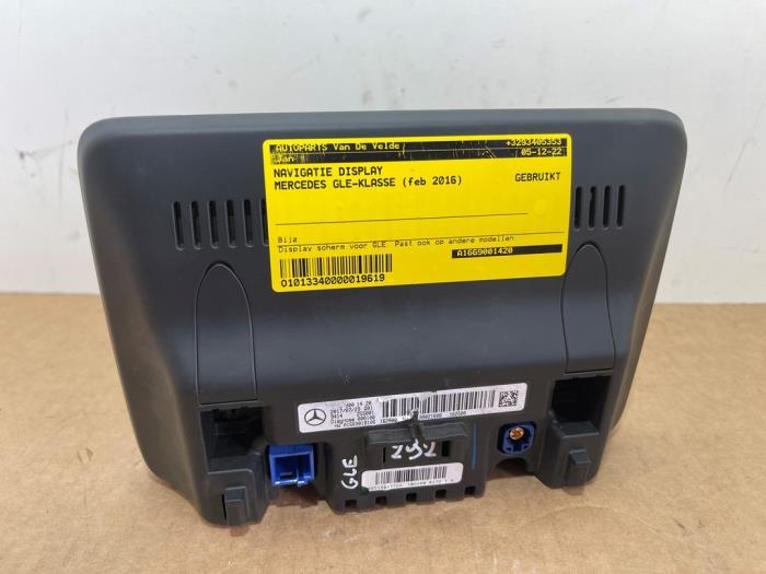 Navigation Display Mercedes GLE