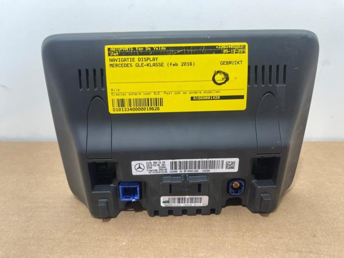 Navigation Display Mercedes GLE