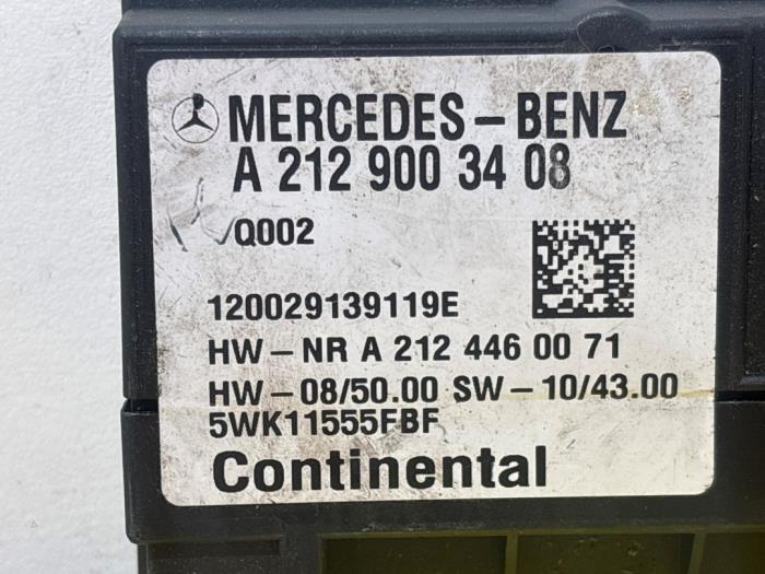 Module pompe carburant Mercedes E-Klasse