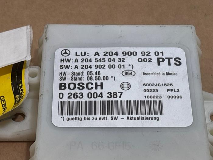 Parking assist computer Mercedes C-Klasse