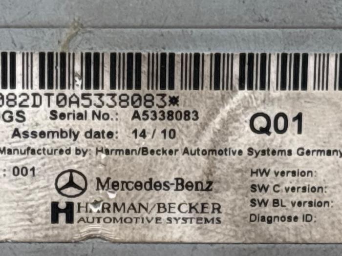 Multi-media control unit Mercedes C-Klasse