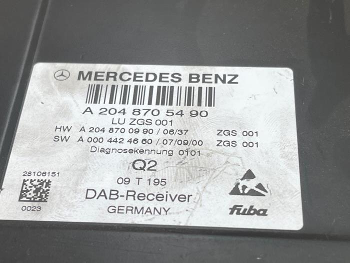 DAB module Mercedes C-Klasse