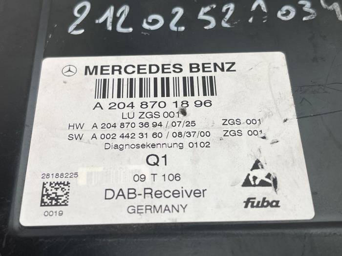 Modul DAB Mercedes C-Klasse