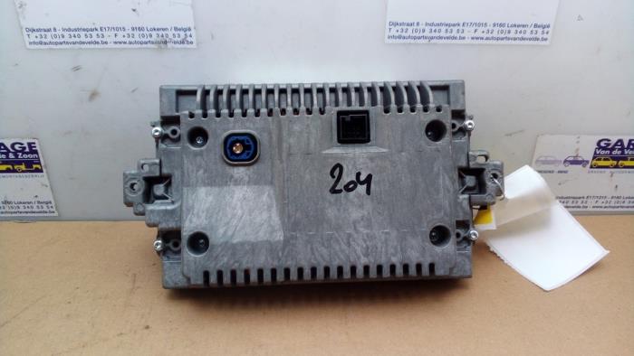 Navigation display Mercedes C-Klasse