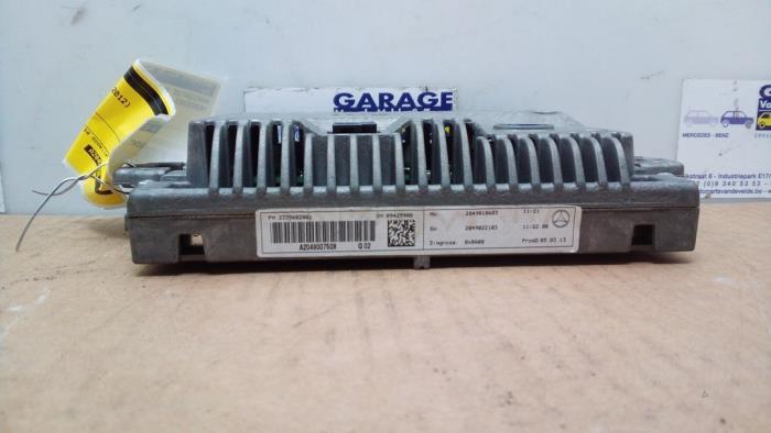 Navigation display Mercedes C-Klasse