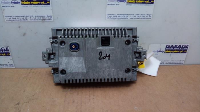 Navigation display Mercedes C-Klasse