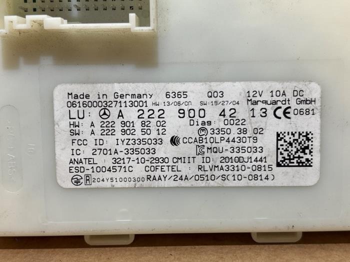 Keyless Entry-Antena Mercedes C-Klasse